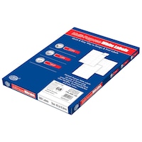 FIS A4 Multipurpose Label Set Of 100 Sheets, White, 48.3 x 16.9mm, Pack of 14