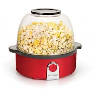 Nostalgia Retro Style Stir Popcorn Popper, SP240RR, Red