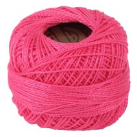 Crochet 95Y Cotton Yarn Thread Balls, Carnation Pink, Pack Of 100