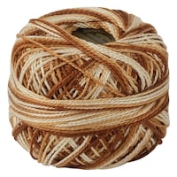 Picture of Crochet 95Y Cotton Yarn Thread Balls, Brown, Pack Of 100