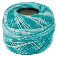 Picture of Crochet 95Y Cotton Yarn Thread Balls, Sky Blue, Pack of 100