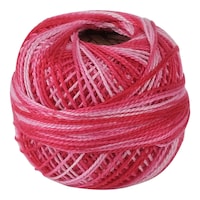 Picture of Crochet 95Y Cotton Yarn Thread Balls, Hot Pink, Pack Of 100