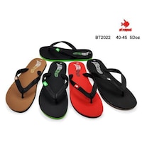 Picture of Colorful Printed Flip Flop For Men, BT-2022, Assorted, Carton of 60 Pcs
