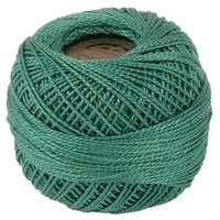 Crochet 95Y Cotton Yarn Thread Balls, Blue Green, Pack Of 100