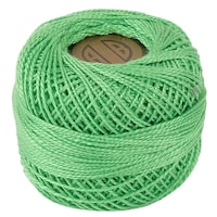 Picture of Crochet 95Y Cotton Yarn Thread Balls, Mint Green, Pack Of 100