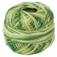 Picture of Crochet 95Y Cotton Yarn Thread Balls, Yellow Green, Pack of 100