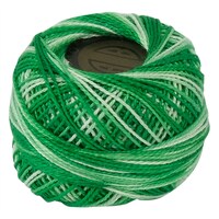 Picture of Crochet 95Y Cotton Yarn Thread Balls, Emerald Green, Pack Of 100