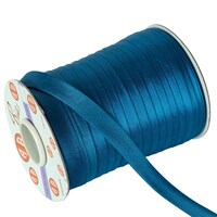 Polyester Satin Bias Ribbon Binding Tape, 15mm,  Pack of 60