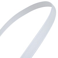 Thick Polyester Boning, White, 40M, Pack of 50