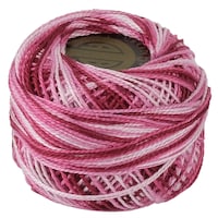 Picture of Crochet 95Y Cotton Yarn Thread Balls, Rose Pink,Pack of 100