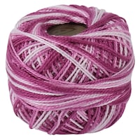 Picture of Crochet 95Y Cotton Yarn Thread Balls, Lilac, Pack of 100