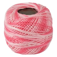 Picture of Crochet 95Y Cotton Yarn Thread Balls, Baby Pink, Pack Of 100