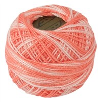Picture of Crochet 95Y Cotton Yarn Thread Balls, Peach, Pack of 100