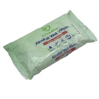 Clean & Care Antiseptic Alcohol Wet Wipes, 50 Wipes, Carton of 28 Pcs| 90 Cartons Per Pallet