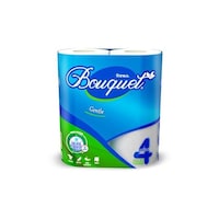 Sanita Bouquet Toilet Paper, 4 Rolls, Carton Of 12 Packs