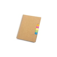 Picture of MTC Recycled Spiral Notebook - Brown