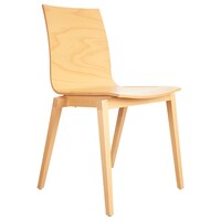 TON Solid Beech Wood Frame Stockholm Chair, Natural
