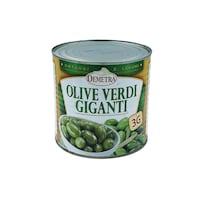 Demetra Giant Green Olives, 2500g - Pack of 6