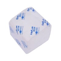 Sanita Serv-U 2-Ply Interfold Toilet Tissue, Carton of 30 Packets
