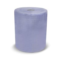Sanita Serv-U Auto Cut 2-Ply Tissue Roll, Blue, 150m, Carton Of 6 Rolls