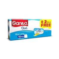 Sanita Club Toilet Paper, 10 Roll, Carton of 6 Packs