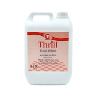 Thrill Surface and Floor Polish, 5 Liter - Carton of 4 Pcs 