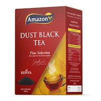Amazon Kenya Dust Black Tea Powder - 460 g, Carton of 12 Pack