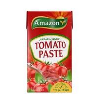 Amazon Tomato Paste - 135 g, Carton of 48 Pack