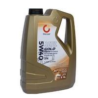 Oscar Jade Gold 5W40 Petrol Engine Oil, 4L, Carton of 6 Pcs