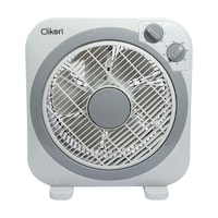 Picture of Clikon Box Fan, 10inch, Grey, CK2215