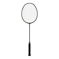 Maximus Shadow Blade 500 Professional Badminton Racket, 67cm, Black