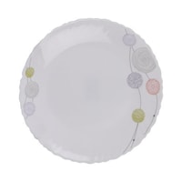 Picture of Royalford 34Pcs Opal Ware Floral Dinner Set, RF8984, White