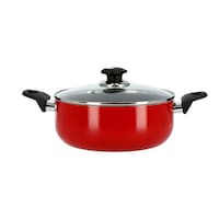Picture of Royalford Non-Stick Ceramic Casserole with Glass Lid, RF6444, 32cm