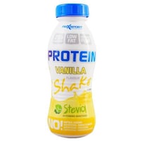Maxsport Vanilla Flavoured Protein Milkshake, 310 ml - Carton of 12 Packs