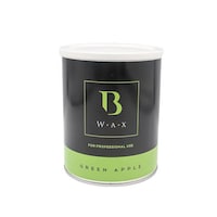 B Wax Green Apple Hair Removal Wax, 800g, Carton of 12Pcs