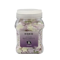 Picture of Koko Nail Bath Confetti, 150g, Lavender, Carton of 24 Packs