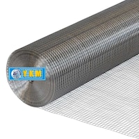Picture of YKM 304 Stainless Steel Square Welded Mesh, 1.2x15m, Silver