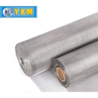 Picture of YKM 304 Stainless Steel Plain Square Woven Mesh, No.20, 1x30m, Silver