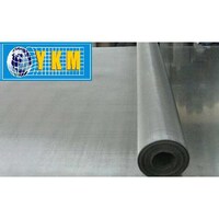YKM 304 Stainless Steel Plain Woven Mesh, No.80, 1x30m, Silver
