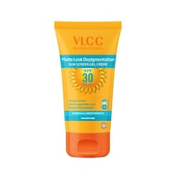 VLCC Matte Look Sun Screen Gel Cream, SPF 30, 100g, Carton Of 60 Pcs