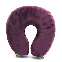 Picture of Face Cradle Travel Neck Pillow, Maroon, Carton of 12 Pcs