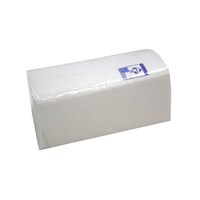 Sanita Serv-U 2-Ply Interfold Tissues, 22 x 21 cm, Carton of 18 Packets