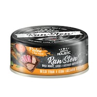 Picture of Absolute Holistic RawStew, Wild Tuna & King Salmon Recipe, 80g - Carton Of 24 Cans