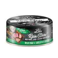 Picture of Absolute Holistic RawStew, Wild Tuna & Shell Fish Recipe, 80g - Carton Of 24 Cans