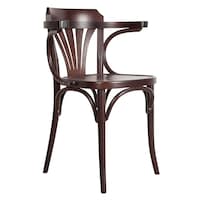 TON Solid Beech Wood Frame Chair, Coffee