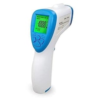 Healthchoice Infrared Forehead Thermometer, White & Blue