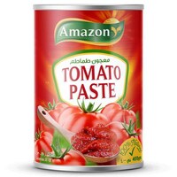 Amazon Tomato Paste - 400 g, Carton of 24 Pack