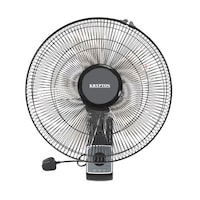 Picture of Krypton Oscillating Mounted Fan, Black, KNF5242, Carton of 2Pcs