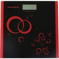 Picture of Olsenmark Digital Personal Scale, OMBS2256, Red