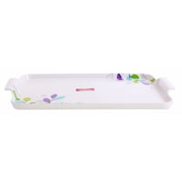 Picture of Royalford Melamine Ware Tray, RF7250, 38.4x23.8x1.7cm, White